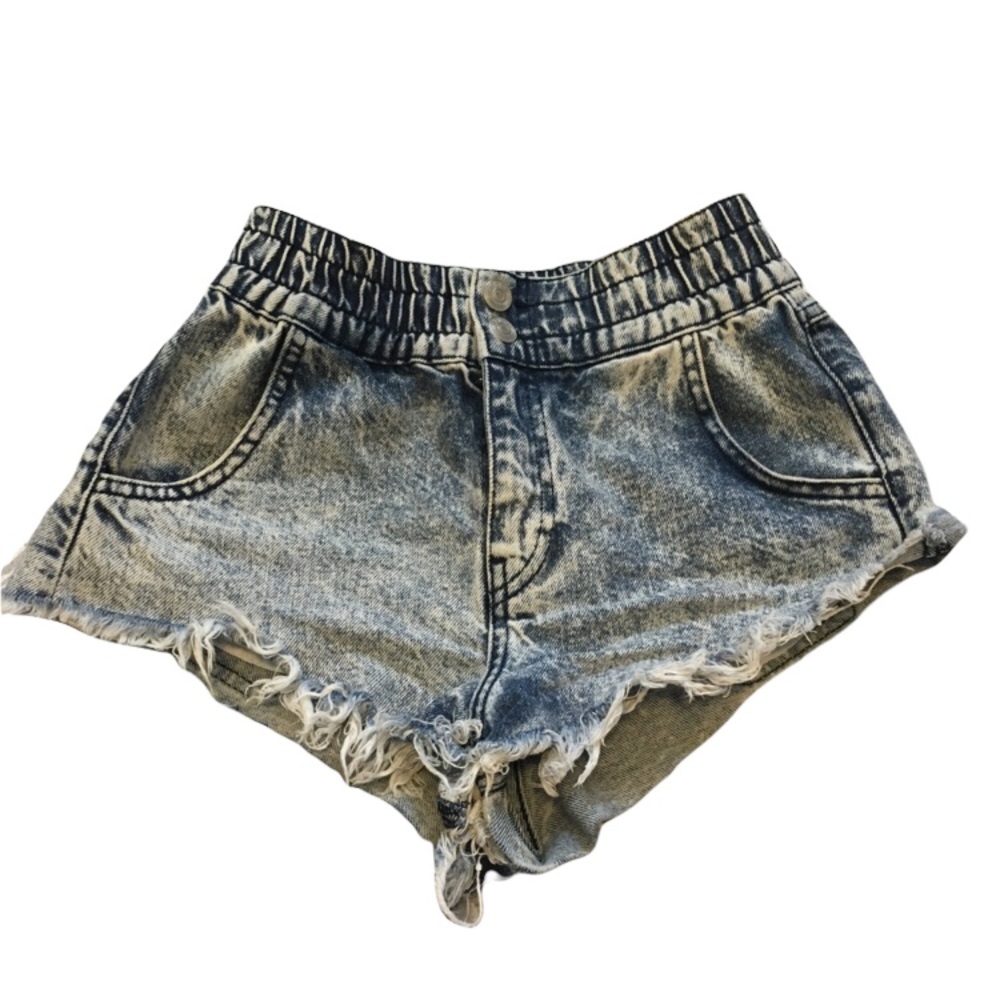 BDG Urban Outfitters Acid Wash Denim Jean Shorts Size 25